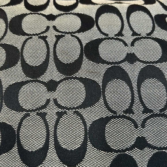 Coach Black Hobo Bag Purse Large EUC - Picture 9 of 9